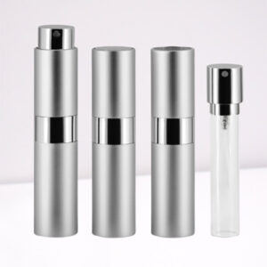 Aluminum fine mist sprayer bottle