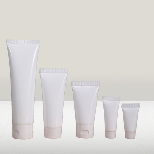 White Cosmetic Packaging Tube