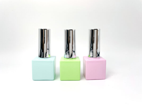 10ml Square Glass Bottle Empty Nail Polish Bottle