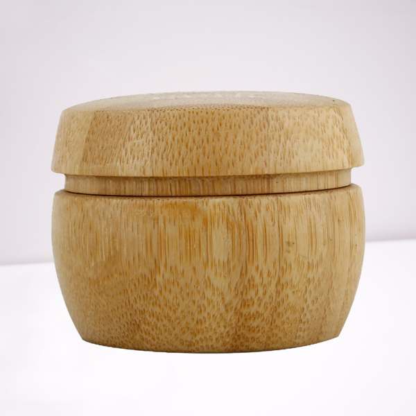 30g Plastic Jar with Bamboo Cover