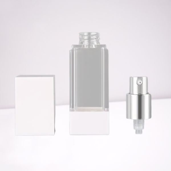 50ml Transparent Airless Container PETG