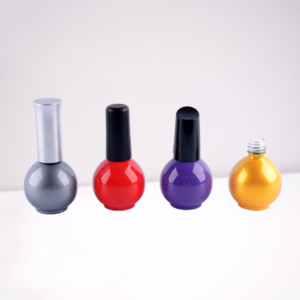 8ml Ball Shape Glass Nail Polish Bottle