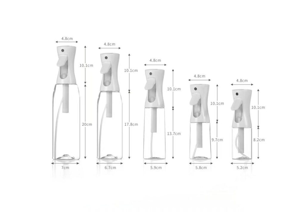 Continuous spray bottle 150ml 200ml 300ml 500ml 700ml