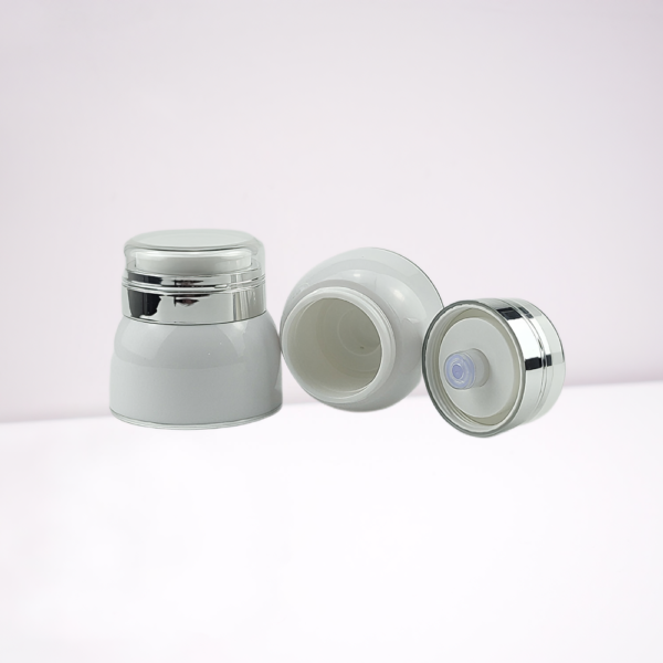 Airless Cosmetic Jar with Pump