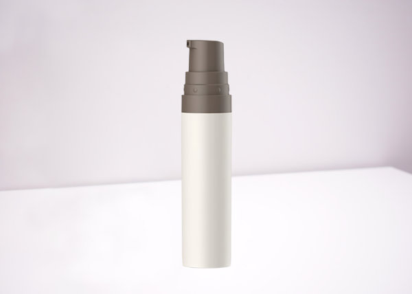 Airless bottle for hygienic product dispensing