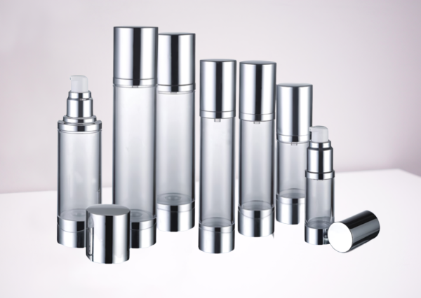 Aluminum Airless Bottle with Aluminum Base