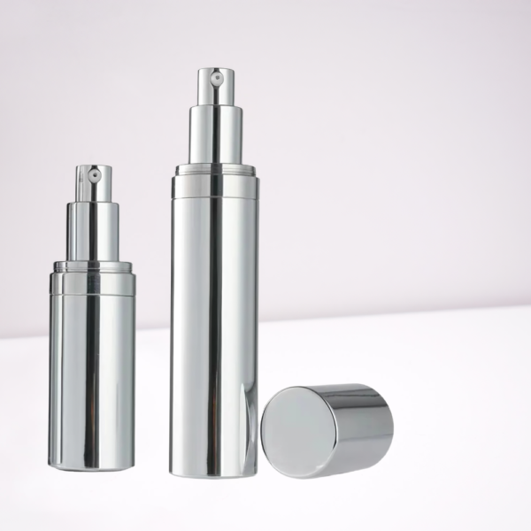 Aluminum Airless Pump Bottle Skincare Packaging