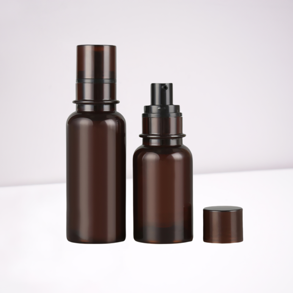 Amber Airless Cosmetic Bottle 30ml 50ml