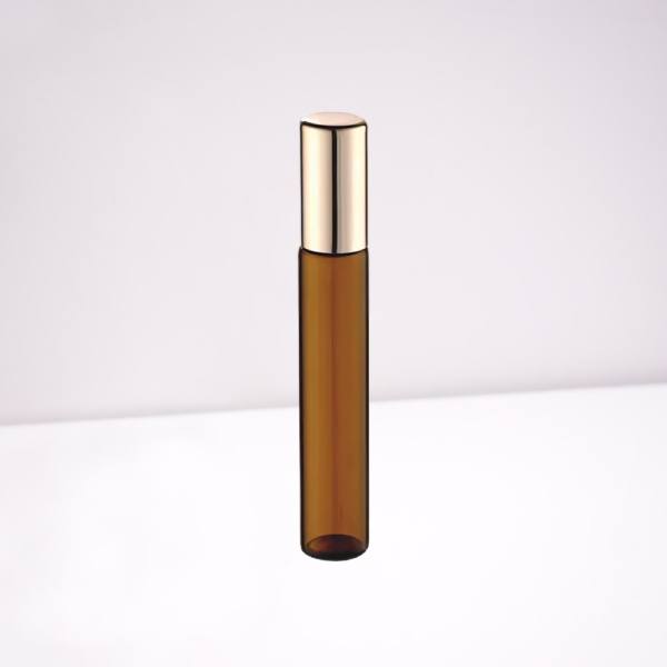 Amber Essential Oil Roller Bottle