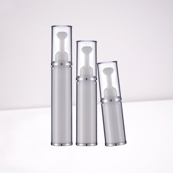 Clear Airless Bottle with Applicator Tip