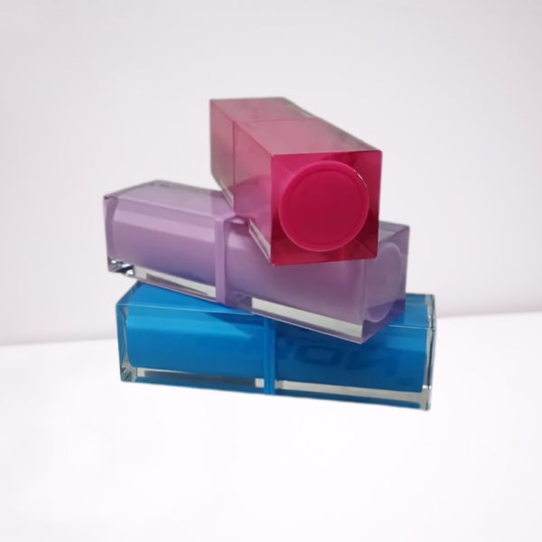 Colorful Square Empty Lipstick Container