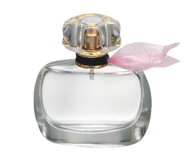 Oval Perfume Bottle Glass