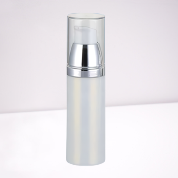 Pearl White Airless Pump Bottle