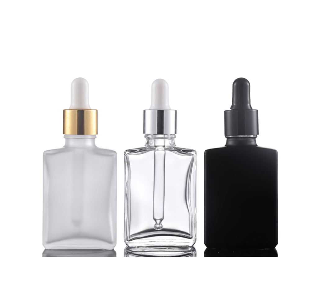 Rectangle Glass Bottle 15ml 30ml