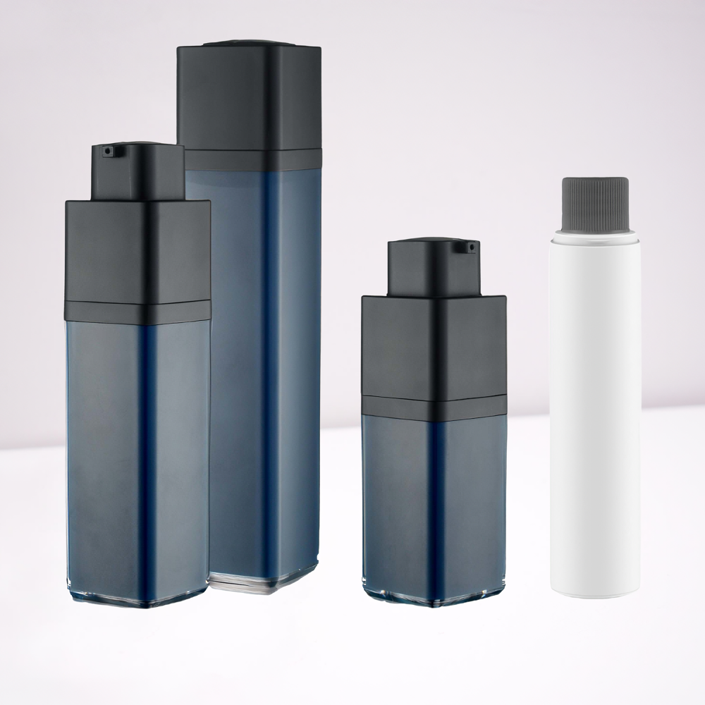 Refillable Bottle Square Airless Pump Bottle 1