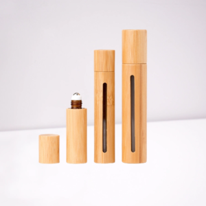 Roll on Bottle With Bamboo Cover