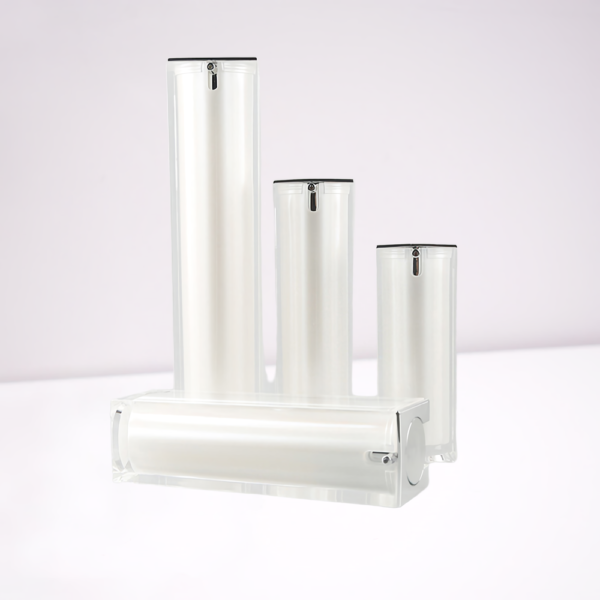 Square Airless Pump Bottle Cosmetic Packaging