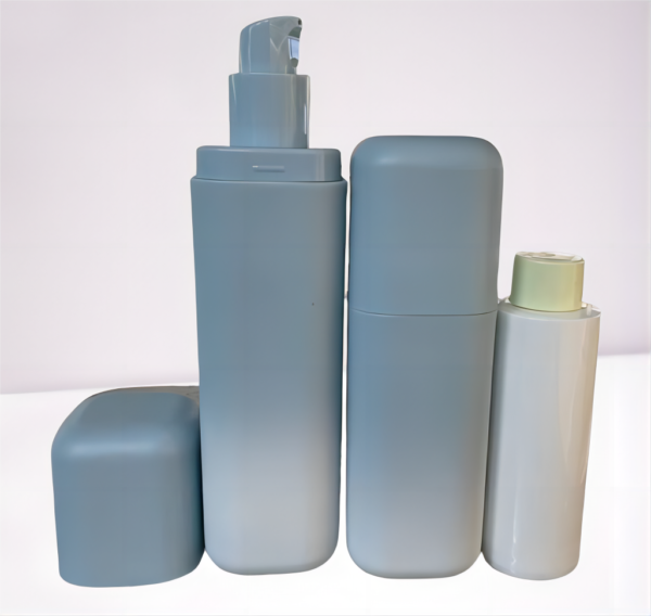 Square Airless Refillabale Pump Bottle Ample Cosmetic Bottle