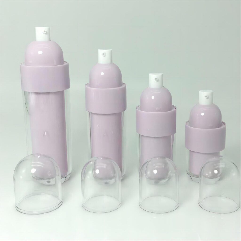 Refillable vacuum pump bottle 15ml 30ml 50ml 100ml Ample Cosmetic Packaging 1