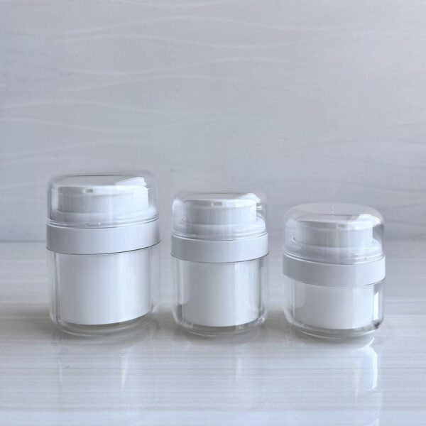 Cosmetic airless pump JarsAmple Cosmetic Packaging