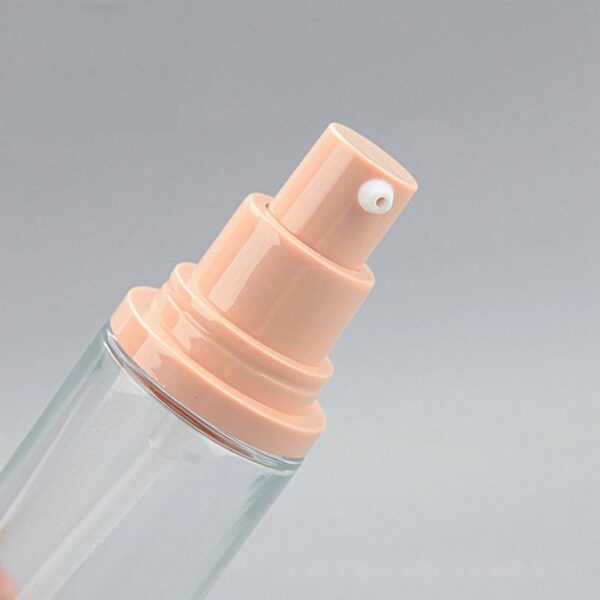 Glass Pump BottleAmple Cosmetic Packaging