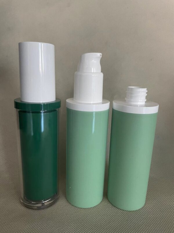 PET Lotion Bottle Double WallAmple Cosmetic Packaging