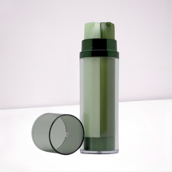 Double chamber skincare bottleAmple Cosmetic Packaging