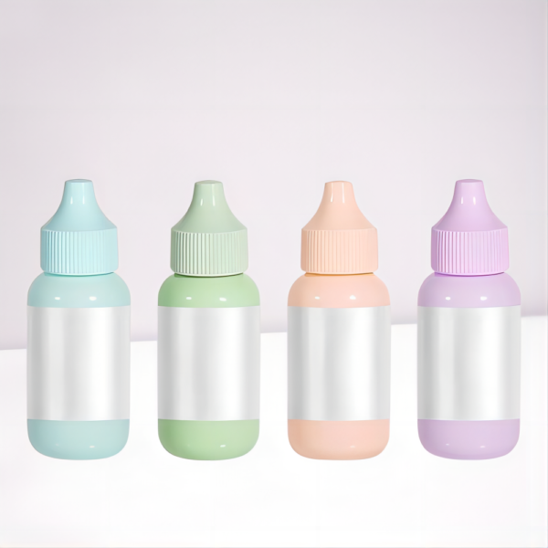 LDPE Dropper Bottle 15ml 30ml 60ml 120ml Plastic Essential Oil Bottle HDPE Liquid Foundation Bottle Sunscreen Lotion Bottle