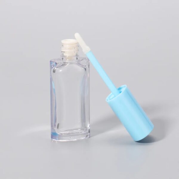 7ML Lip Oil Tube Oval Lip Gloss Container Recyclable PET Lip Tint Tube Empty Lip Gloss Tube Wholesale Luxury Lip Gloss Packaging - Image 2
