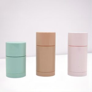 30g 50g 75g PP Deodorant Container Twist Solid Sunscreen Stick Tube Recyclable Sunblock Stick Container Antiperspirant Balm Tube