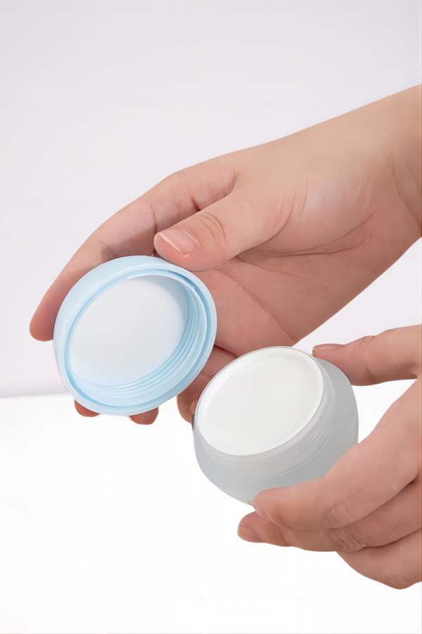 Empty PP Cream Jar 30g 50g Ball Shape Cosmetic jar PP material Wholesale Eco-friendly 50g Round cosmetic Container PP Jar Skincare - Image 3