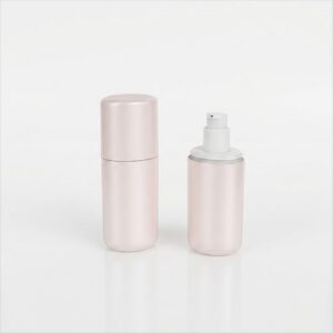 Oval Shape Refillable Airless Bottle
