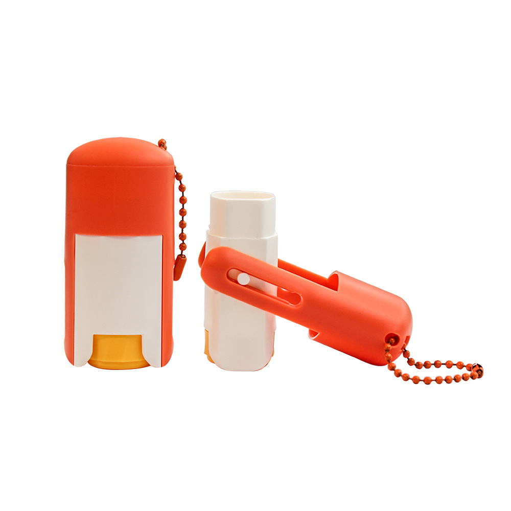 Mono Matrail PP Lip Balm Stick Tube with keychain
